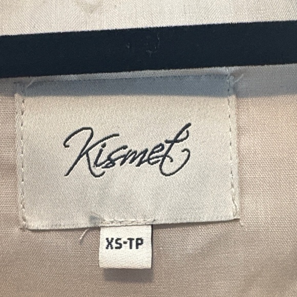 Kismet XS Off-White Utility Jacket with Button Detail - Picture 8 of 9